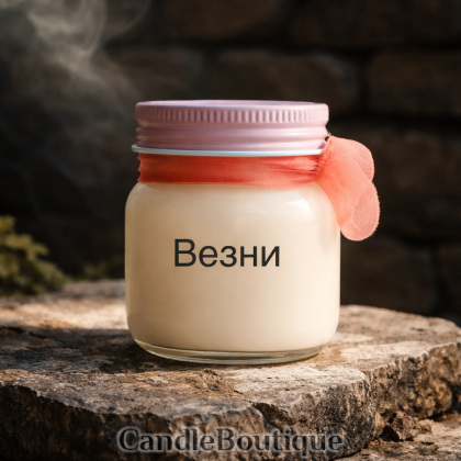 Зодиакална свещ Везни - Уникален подарък!
