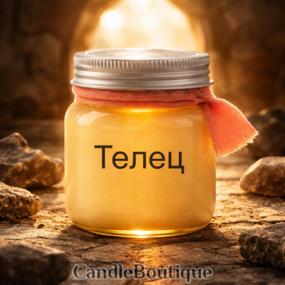 Зодиакална свещ "Телец" - лукс и аромат!