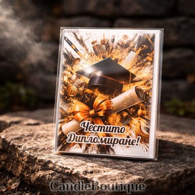 **ЧЕСТИТО ДИПЛОМИРАНЕ! Картичка за успех**