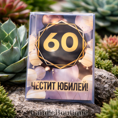 Честит Юбилей 60 Години Картичка - Идеален Подарък!